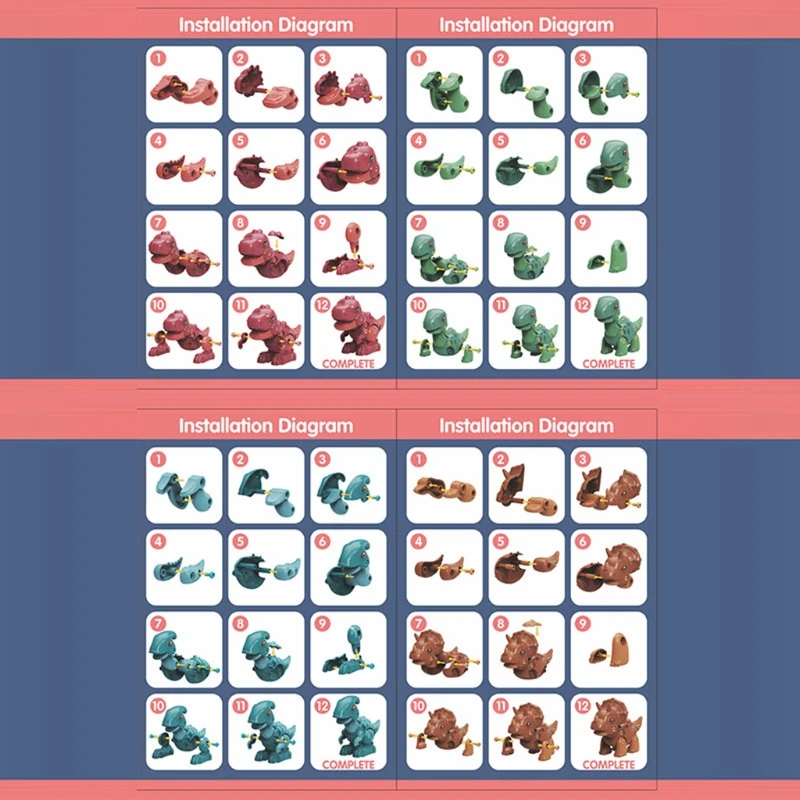 

Детские смешные строительные обучающие игрушки для строительства детской фигурки улучшающие интеллект