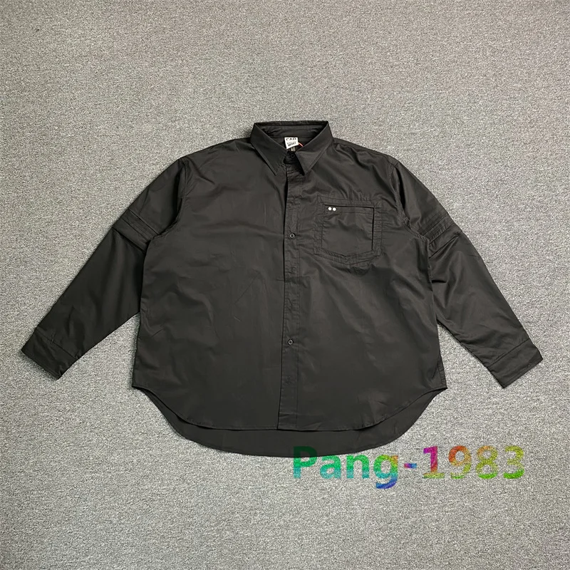 

Мужская винтажная рубашка-пальто с эффектом потертости