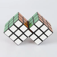 2 in 3 conjoint siamese magic cube 3x3x3 speed puzzle cubes special educational toys for kids children