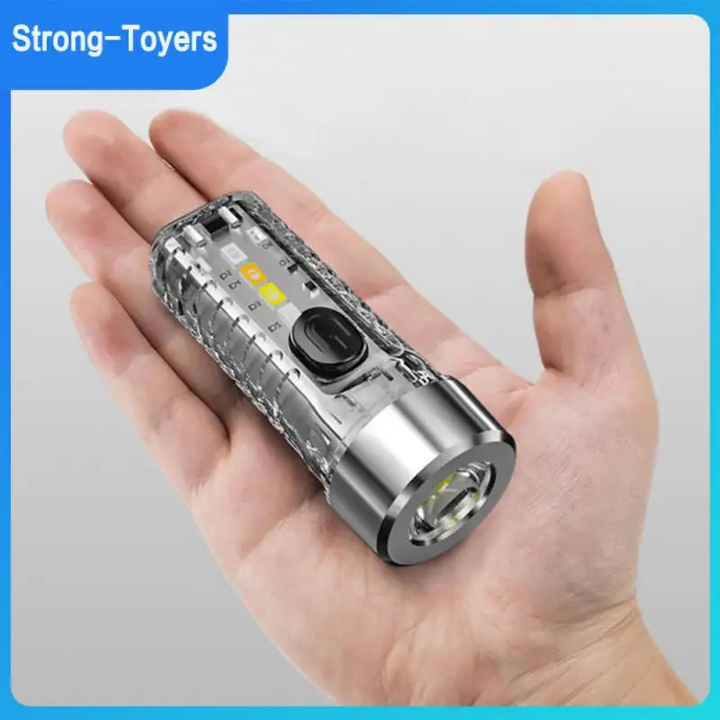 

Портативная лампа-брелок, яркий фонарик для кемпинга, практичный фонарик высокого качества, инструмент для наружного освещения, фонарик дл...