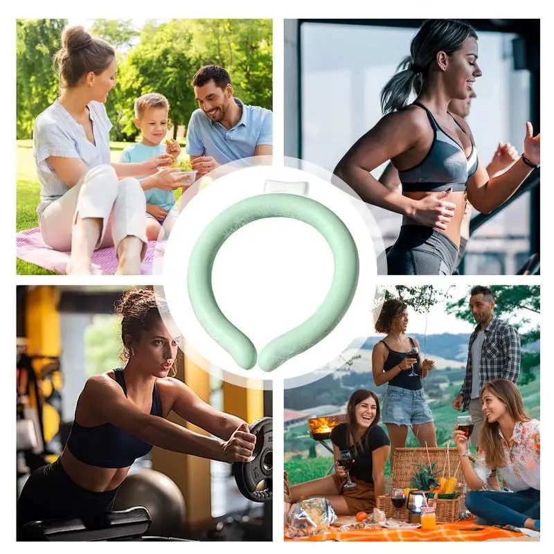 Шейный кулер портативное охлаждающее кольцо для шеи улицы