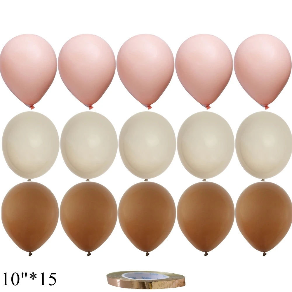 Комплект воздушных шаров Partism 10 дюймов хаки