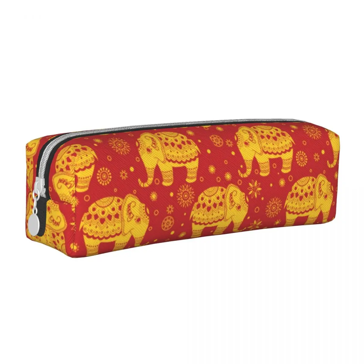 

Квадратный карандаш в этническом стиле с изображением слона