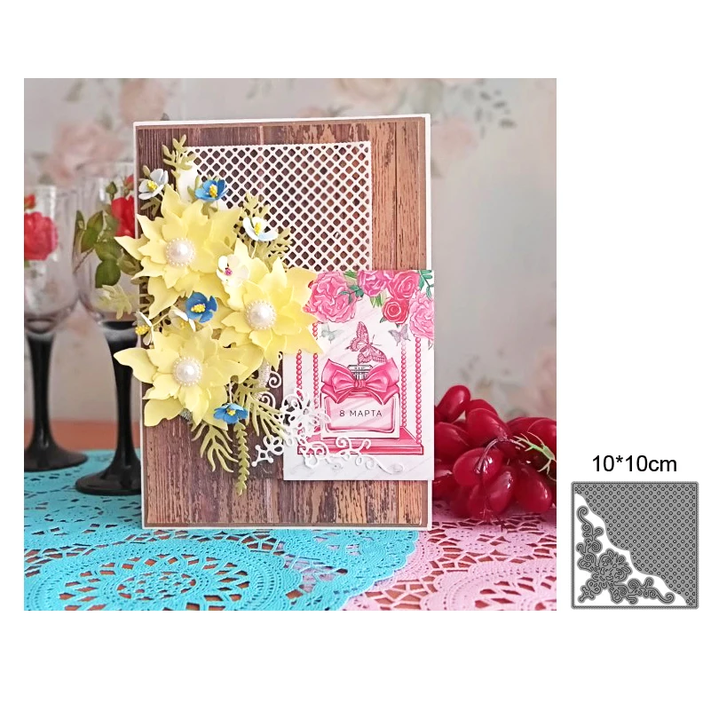 

Background Borde panel Metal Cutting Dies Stencils dies For Paper Card Making Scrapbooking dies Metal Dies Nouveau Arrivage 2022