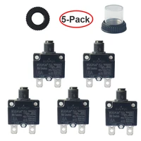 5pcs 88 series kuoyuh circuit breakers 3a 4a 5a 6a 7a 8a 9a 10a 11a 12a 13a 14a15a 16a 18a 20a overload overcurrent protector