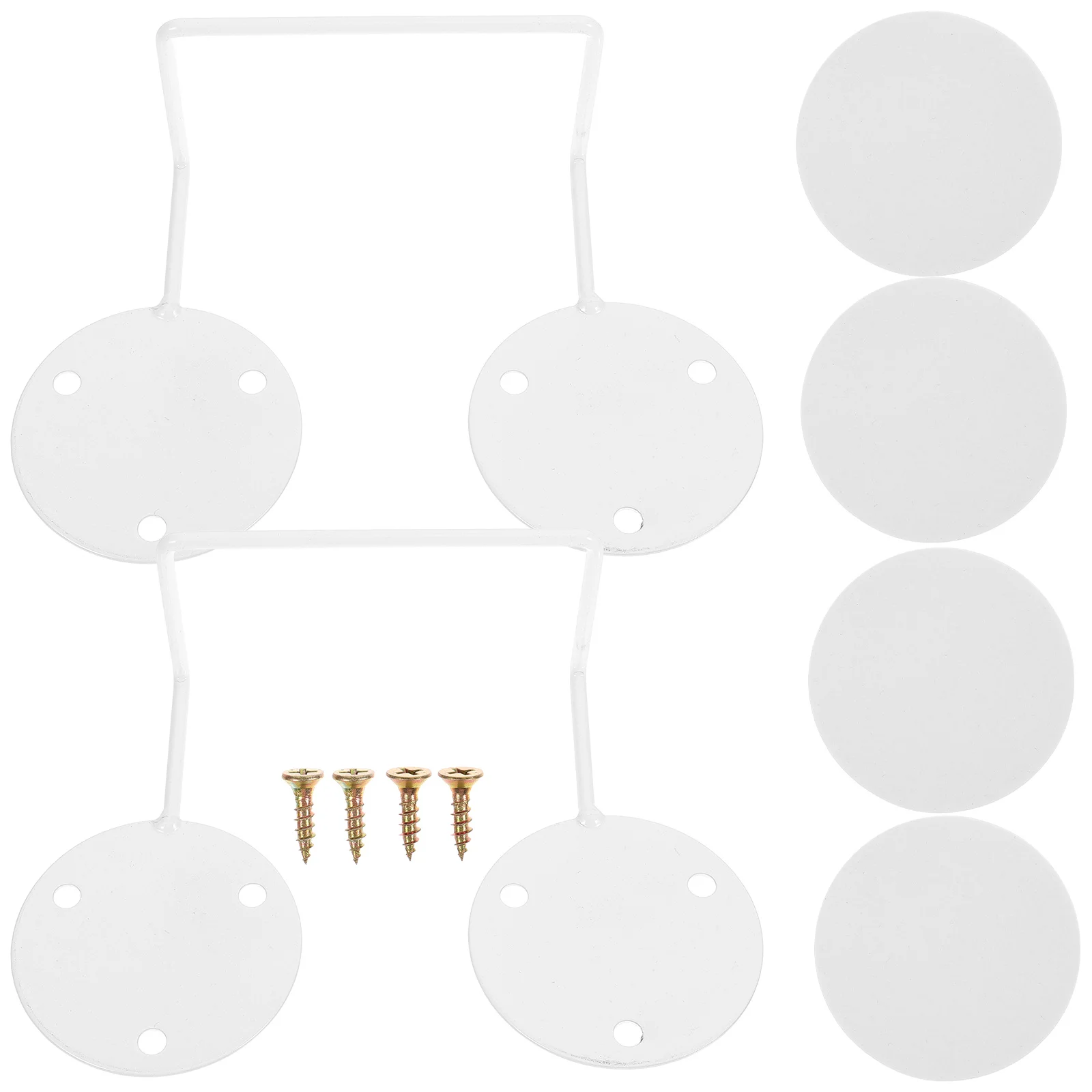 

White Mattress Slide Stoppers Mattress Skid Plates Mattress Retainers Bed Sheet Fixing Tools Home Decoration