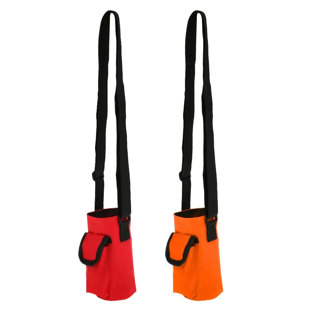 Изолированная сумка-переноска для бутылки с водой 2 шт. регулируемым плечевым