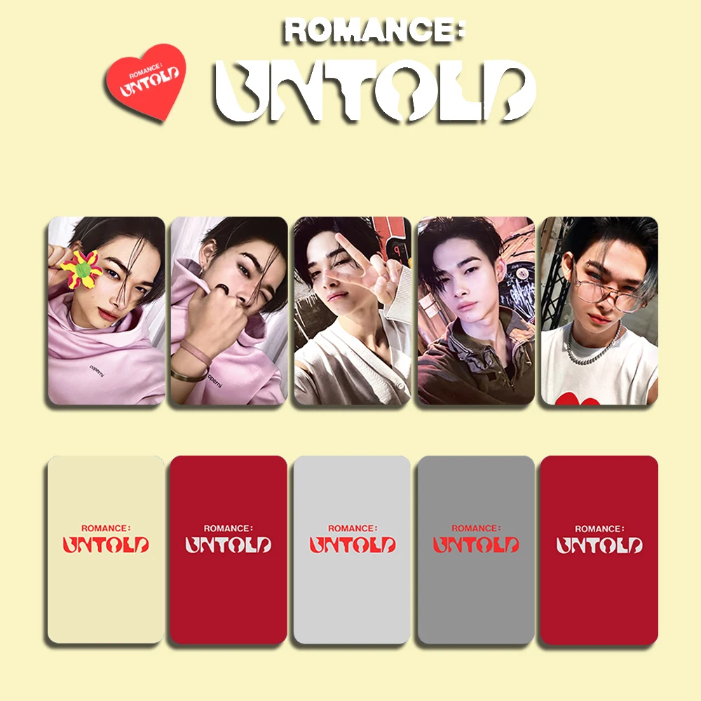 

Kpop Boys Idol ROMANCE UNTOLD Lomo Карты