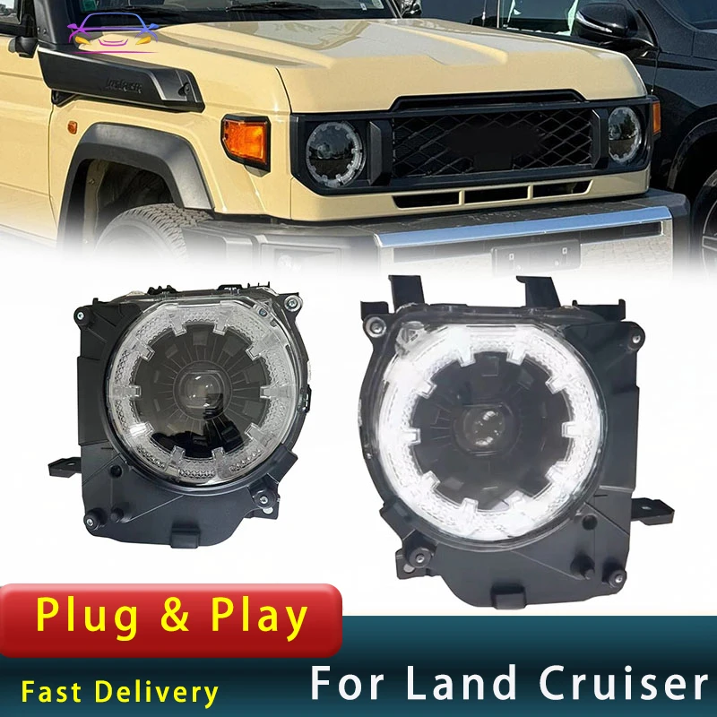 Головка головного света для Toyota Land Cruiser 2004 LC100