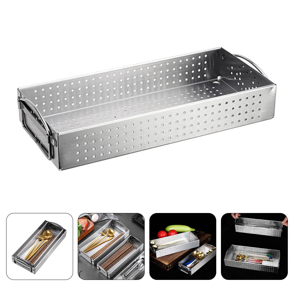 

Home Utensil Case Visible Household Holder Cutlery Organizer Accessories Delicate