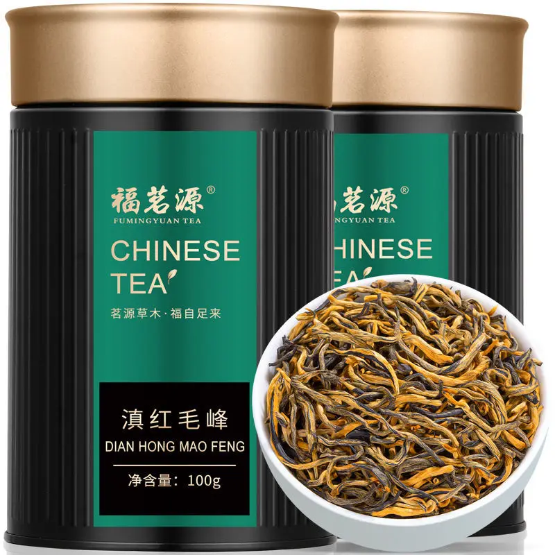 

Fengqing Black Tea Dian Hong Tea High Quality 5a Without Teapot Dianhong Mao Feng Black Maofeng Tea No Tea Pot