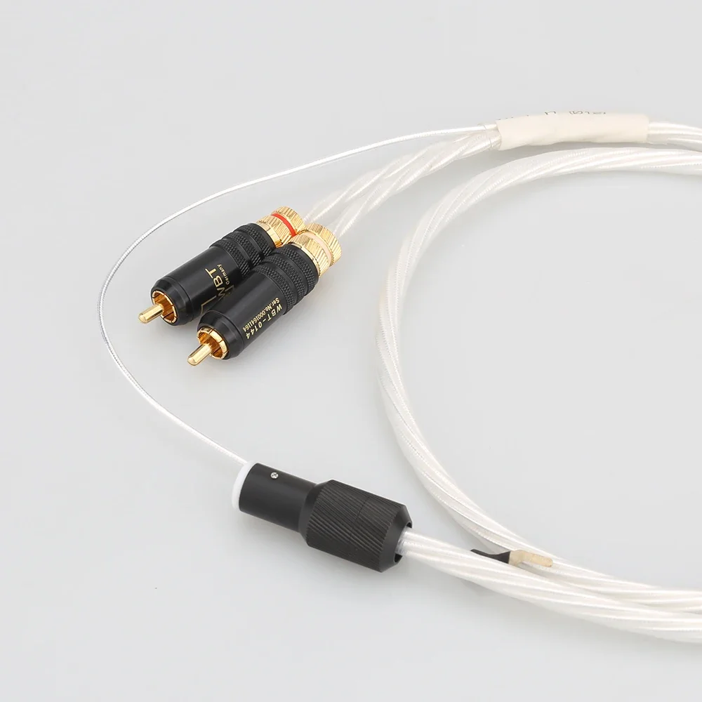 Кабель Tonarm 5-контактный провод DIN на 2RCA проигрыватели фонокорректоров аналоговый