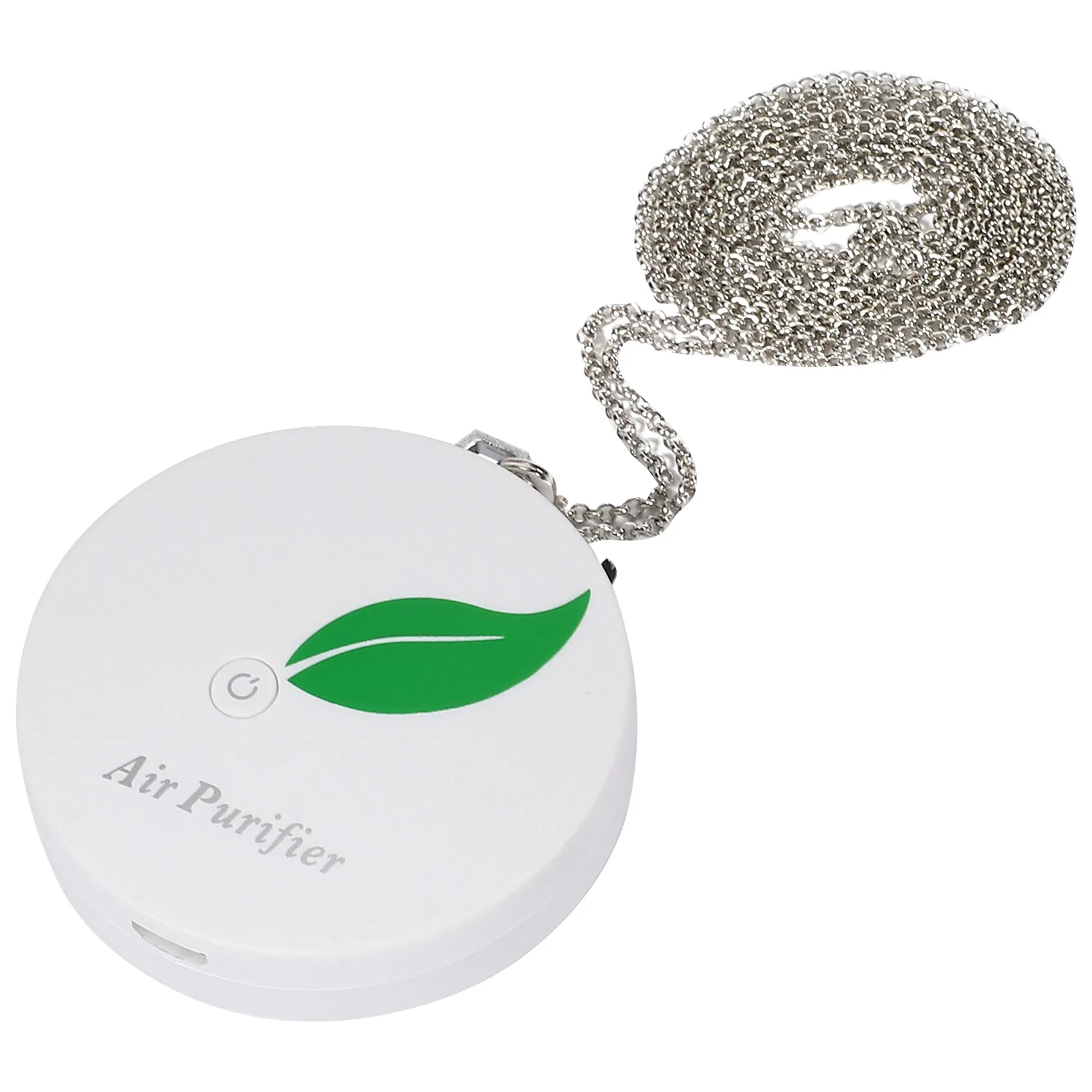 

Air Purifier Household Negative Ion Air Purifier, Portable Necklace, for Adults and Children White