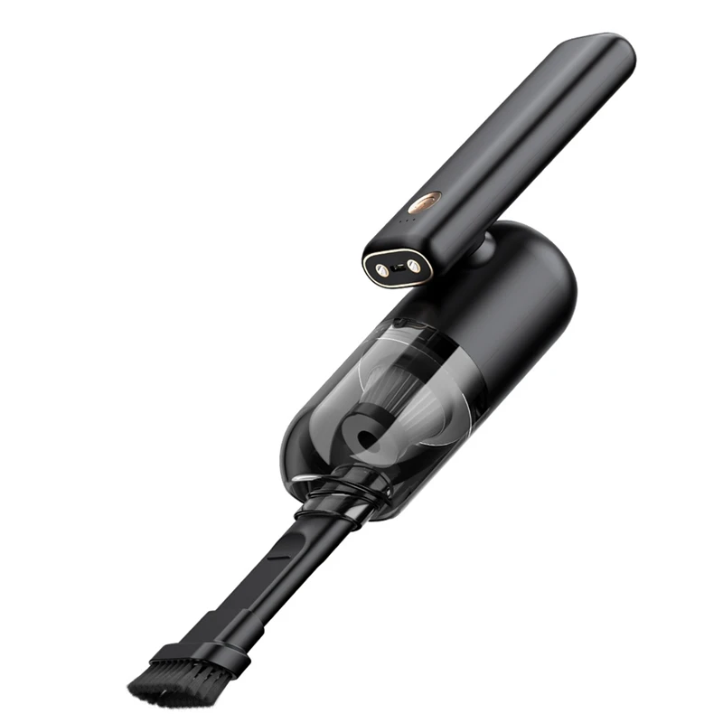 

Foldable Mini Car Vacuum Cordless Rechargeable 8000Pa 7In Hand Held Vacuum 30Min Run Portable Handheld Vacuum Cordless