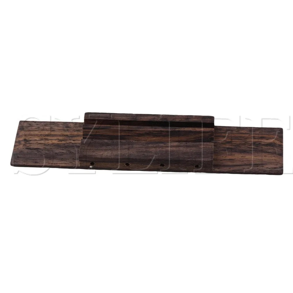 

110x25x7.5mm Rosewood Bridge for 4 String Classical Guitar Folk Guitar