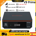 DVB спутниковый приемник TV GTmedia V9 Prime DVB-SS2S2X H.265 Встроенный Wi-Fi 1080P Full HD YouTube Gt Media V9 Prime телеприставка