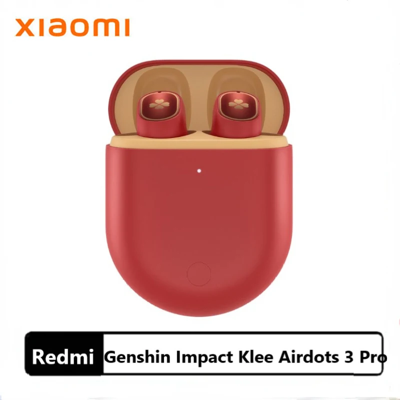 

Оригинальные наушники Xiaomi Klee Redmi Airdots 3 Pro с официальным шарниром Genshin Impact, Bluetooth наушники-вкладыши, игровая гарнитура с микрофоном и низкой задержкой