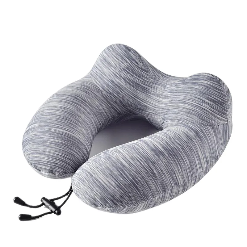 

Надувная U-образная подушка, подушка для путешествий, Автомобильная подушка для шеи, U-образная подушка для шеи, портативная подушка для взро...