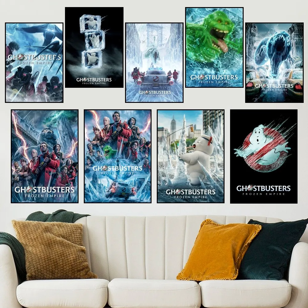 Фильм Охотники G-Ghosts постер Замороженная империя маленькие принты стикер на