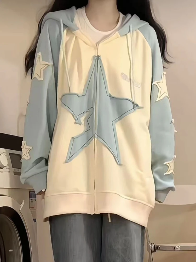 Рисунок 2 - Толстовки Deeptown Y2K в стиле Харадзюку на молнии