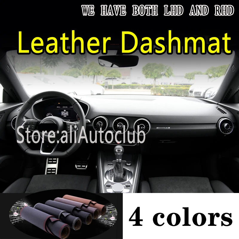 

For Audi Tt Tts Mk3 2015-2020 2021 Leather Dashmat Dashboard Cover Dash Mat Sunshade Carpet Custom Car Styling Auto Accessories