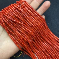 natural cylindrical coral bead irregular isolation loose beads for jewelry making diy charms bracelet necklace accessories