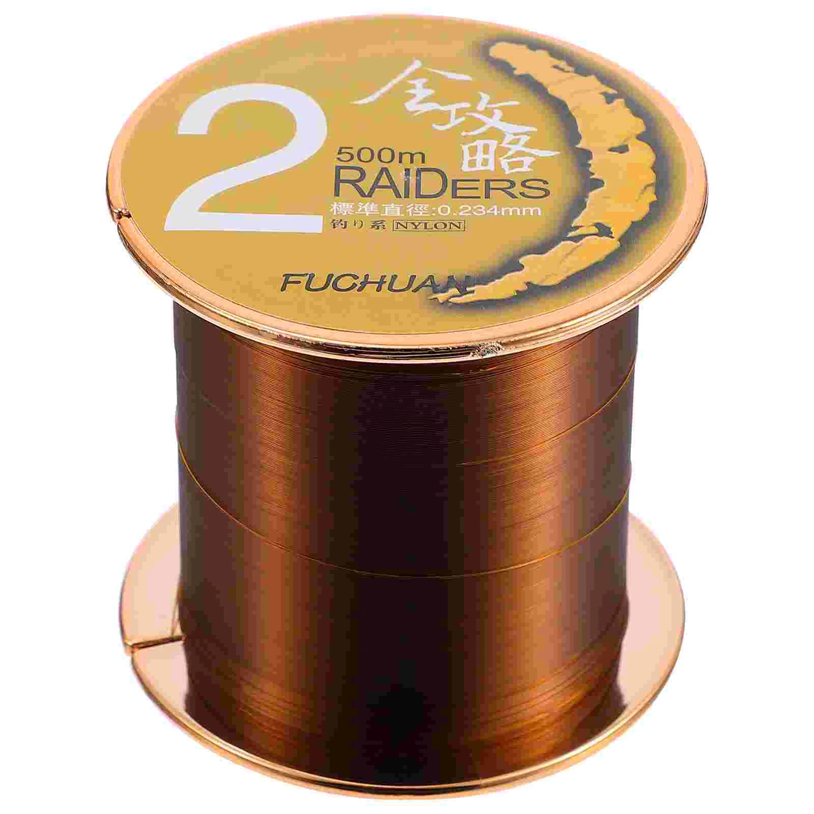 

1 roll of 500M Fishing Line Nylon Fishing Line Outdoor Fishing Accessory