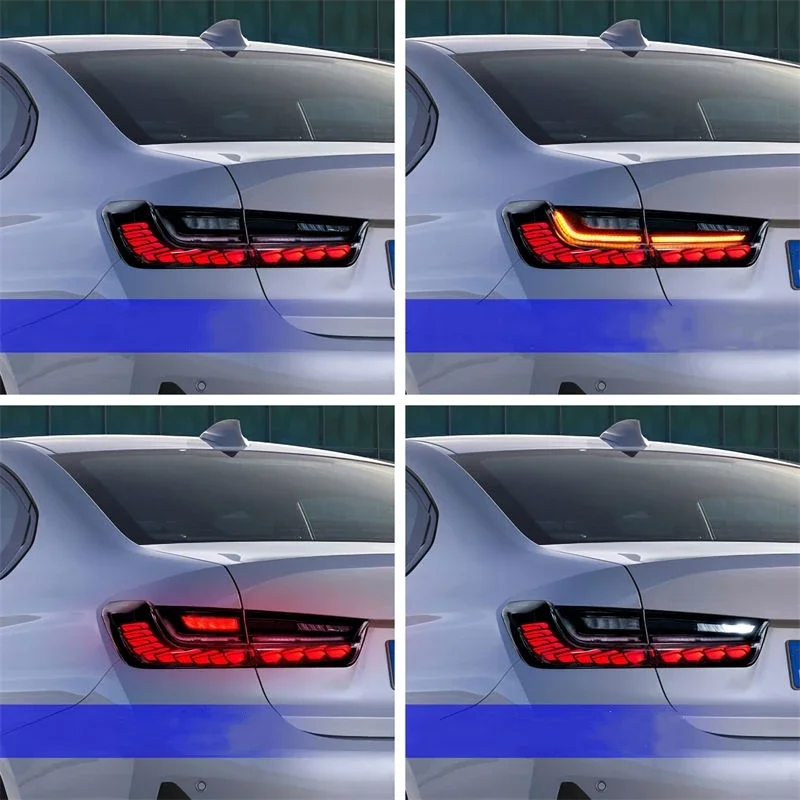 2 шт. задняя фонарь для BMW 3 серии G20 M3 G80 2019 2020 2021