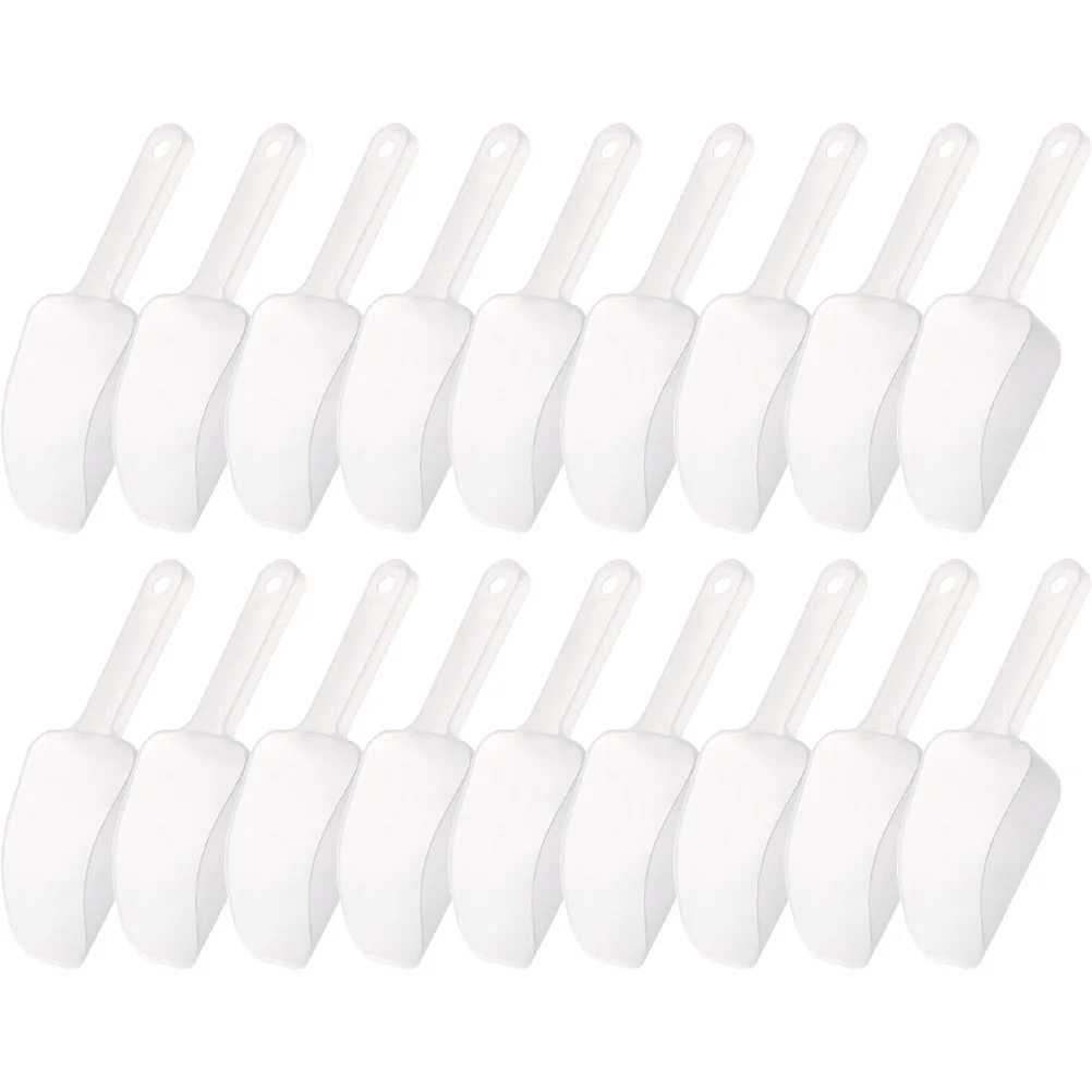 

20PCS Household Hanging Hole Handle Kitchen Rice Scoop Cube Cereals Flour