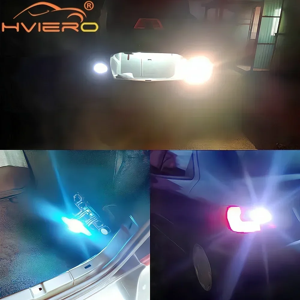 2 шт. автомобиль 1156 1157 BAY15D P21 5 Вт обратный светодиодный указатель поворота