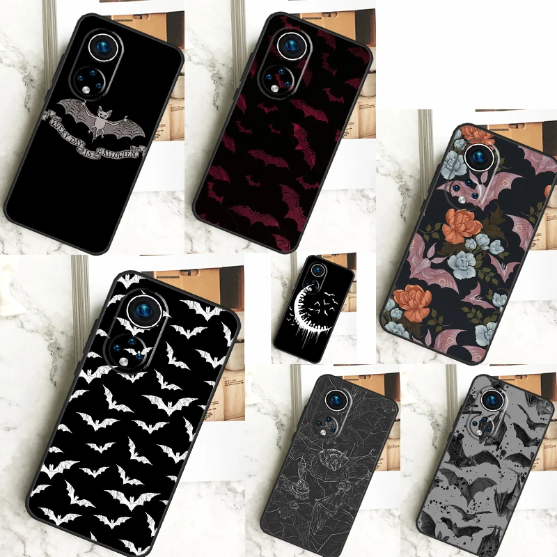 Чехол Goth &quotлетучая мышь Вампира&quot в готическом стиле для Honor X8a X9a X7a X6a X7 X8 X9 X9b X8b 90