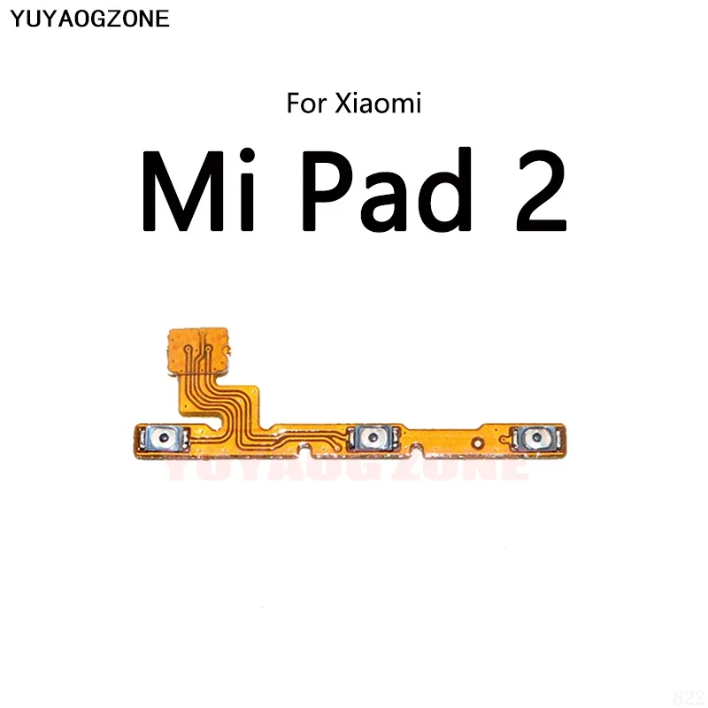 Кнопка питания кнопка включения/выключения звука гибкий кабель для Xiaomi Mi Pad 2 4 Plus