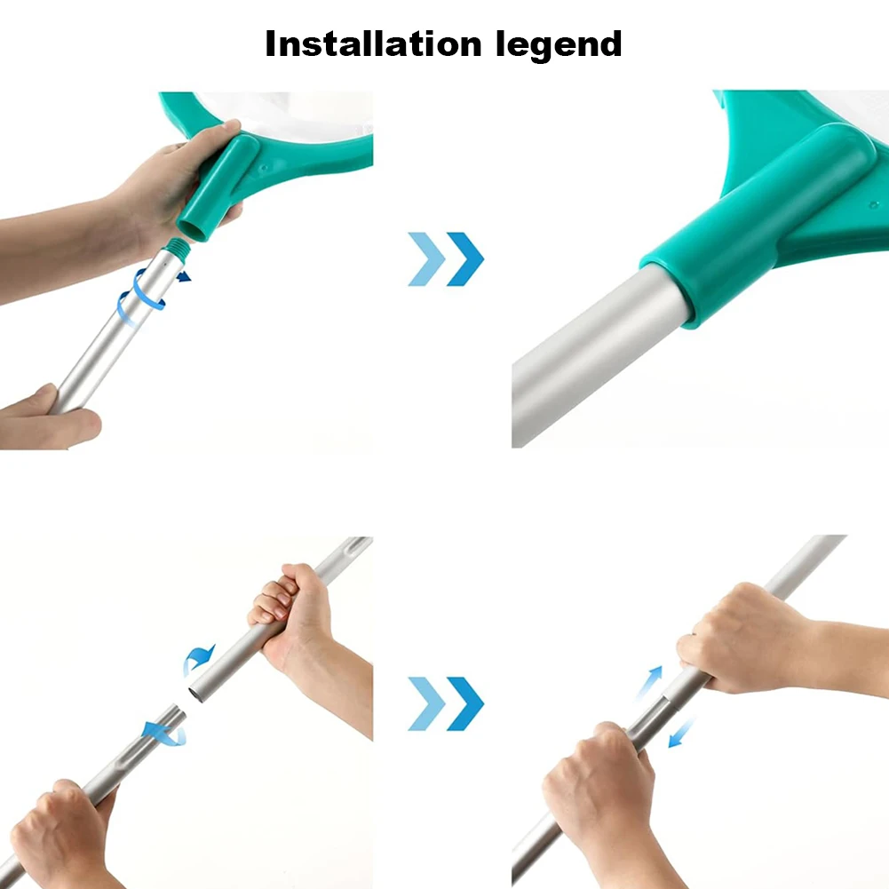 Умная Сетка Из Алюминиевого Сплава Для Бассейна. Эффективное Удаление Мусора В