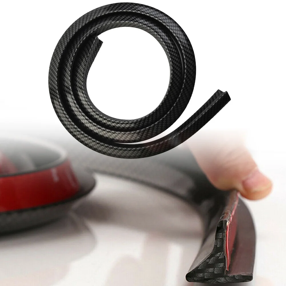 

Protective Strip Car Wheel Tire Eyebrow Fender Edge Extension Molding Trim Decoration Styling Mouldings Carbon Fiber