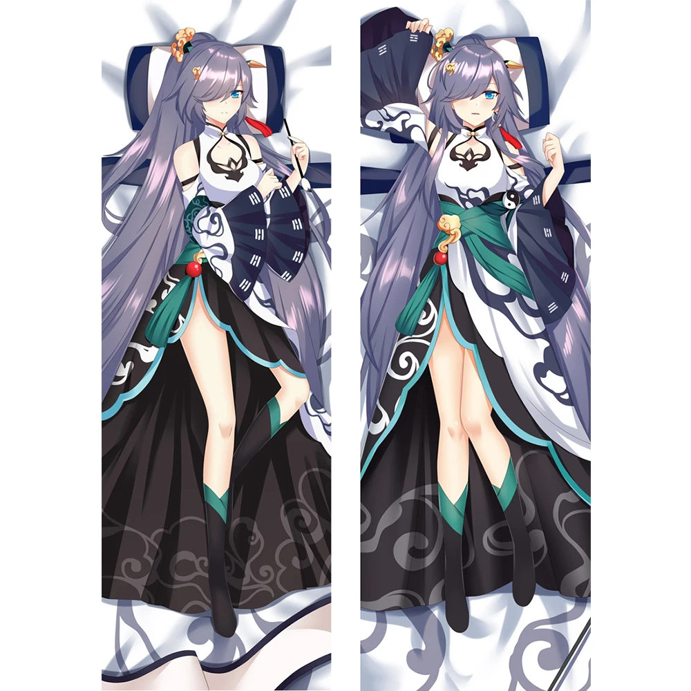 

Наволочка для подушки Honkai Impact 3 Fu Hua Dakimakura наволочка с аниме Otaku