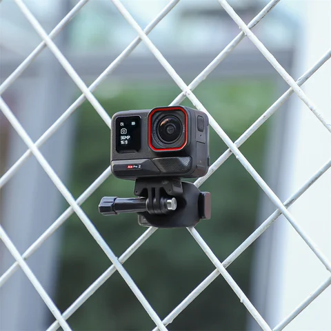 Гибкий силиконовый ремешок для DJI OSMO Action 5Pro/4/3, свободно регулируемые углы, держатель для спортивной камеры, подставка для Insta360/Gopro