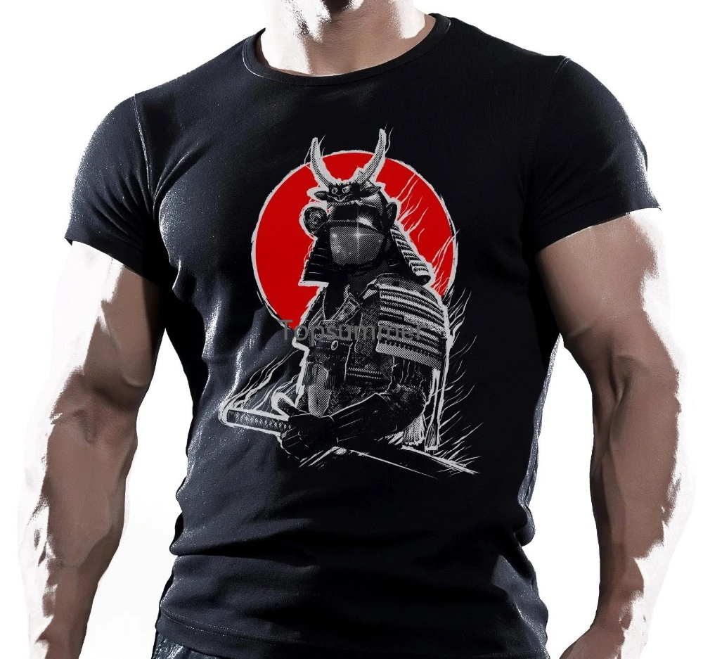 

Мужская футболка Dark Samurai для тренажерного зала, бодибилдинга, тренировочная одежда, топ для тренировок, Мужская модная брендовая футболка для фитнеса, лето 2019