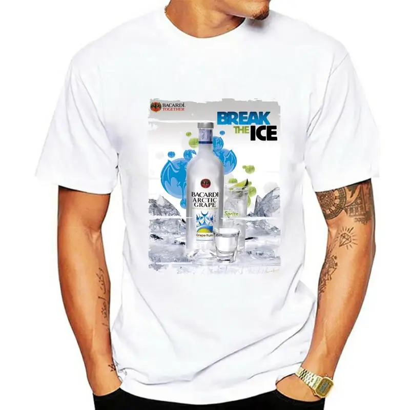 

Bacardi Artic Виноградная потертая футболка