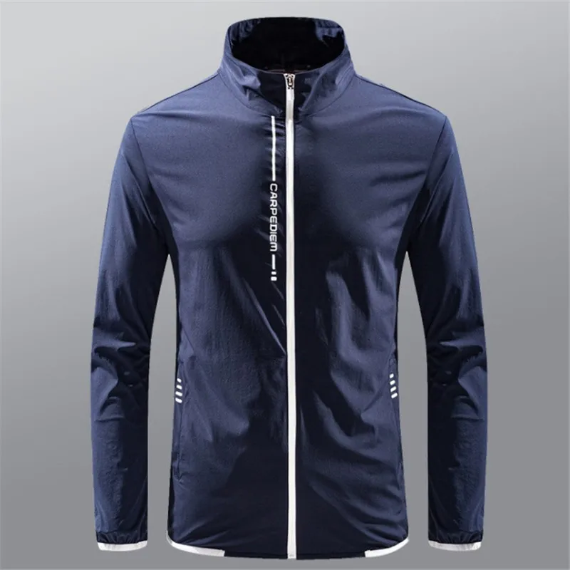 Golf clothing men's spring jacket 2023 fashion casual hooded windbreaker jacket men's coat zipper baseball jacket