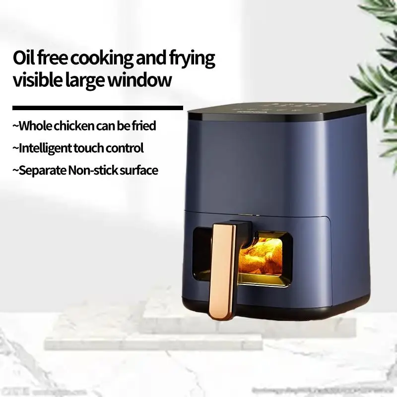 

Large Capacity Household Air Frying Pan for Healthy No Oil Cooking - Perfect for Crispy Potato Chips and More