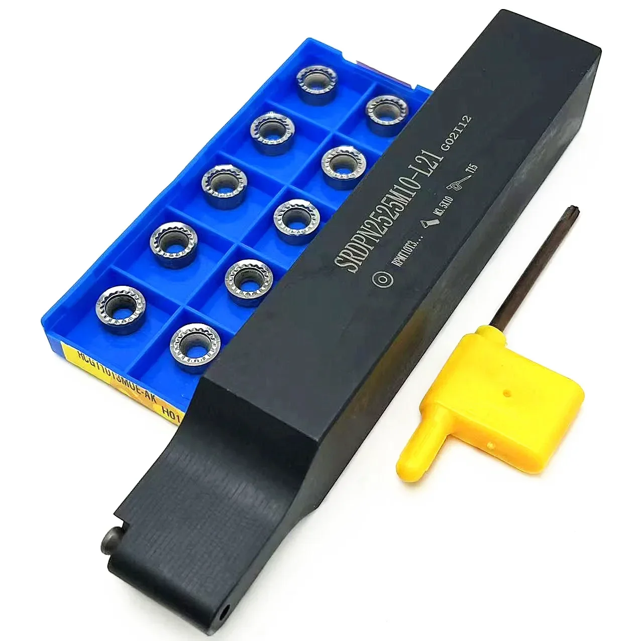 

SRDPN2020K10 SRDPN1010H10 SRDPN1212H10 SRDPN1616H10 для расточной оправки RCGT10T3MO, цилиндрический хвостовик с ЧПУ, твердосплавная вставка SRDPN2525