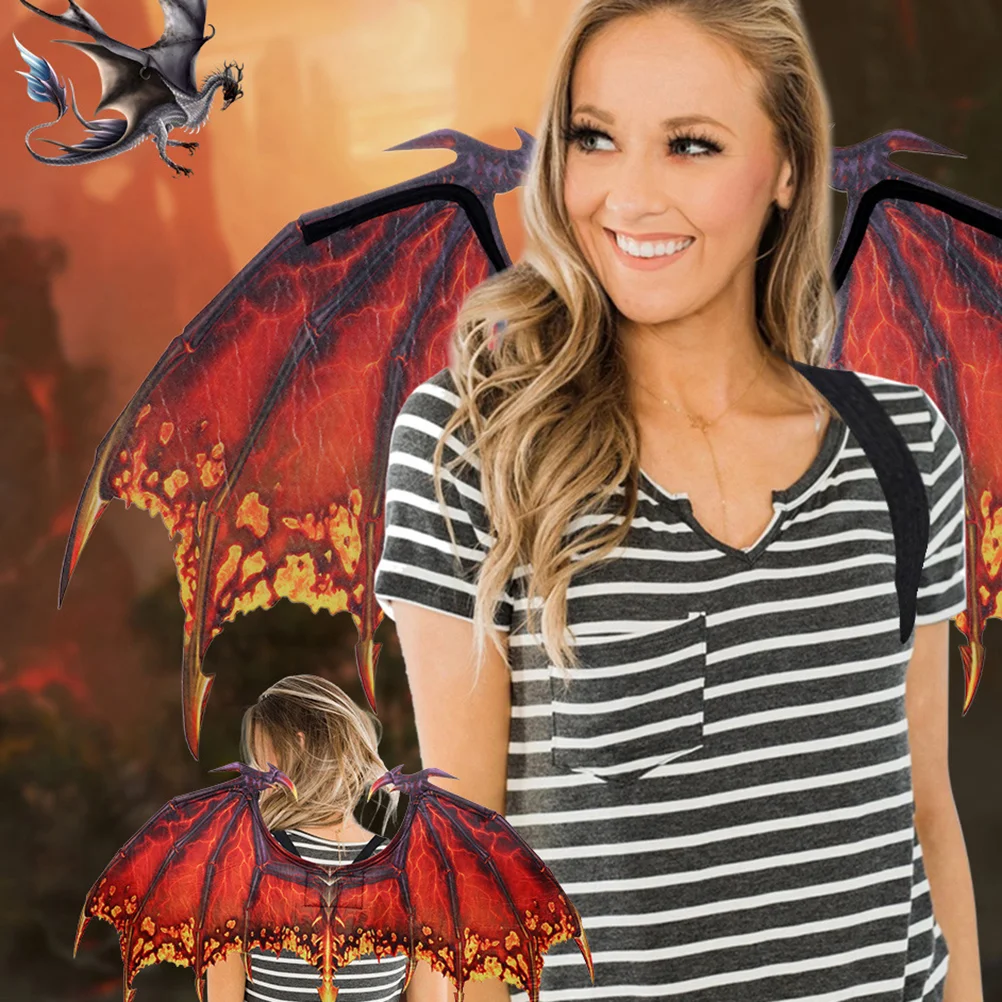 Костюм Дракона летучая мышь для взрослых Хэллоуина сказочные темные костюмы