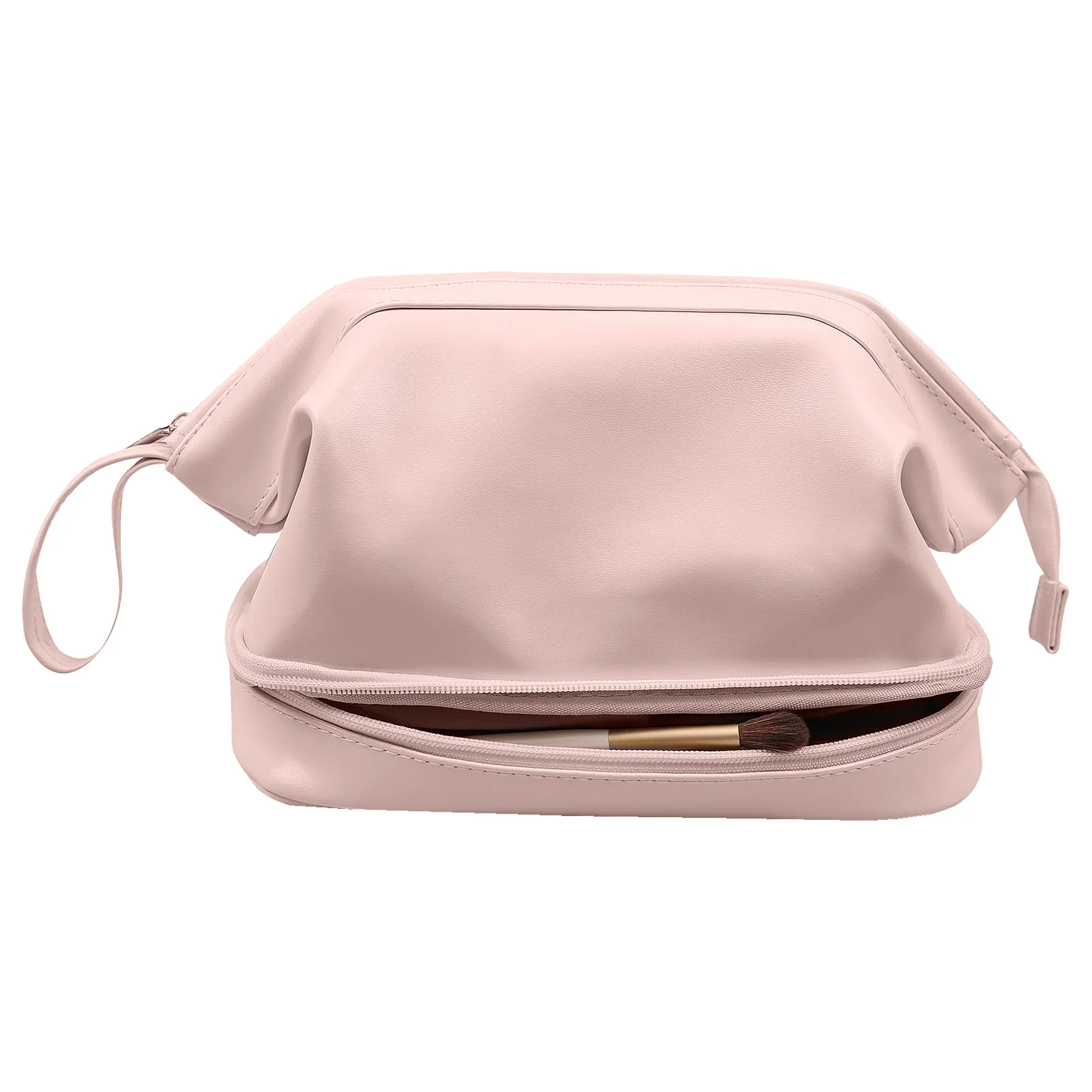 

Двухслойная косметичка, большая косметичка, сумка на молнии, водонепроницаемая сумка на молнии, дорожная косметичка для женщин и девочек