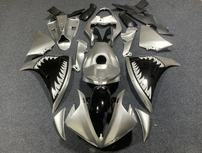 Подходит для мотоцикла Yamaha R1 2009-2012 годов выпуска, комплект для переоборудования в полный обвес с крышкой топливного бака, возможность индивидуальной настройки. (art.: 3920dc4048543) - 3920dc4048543