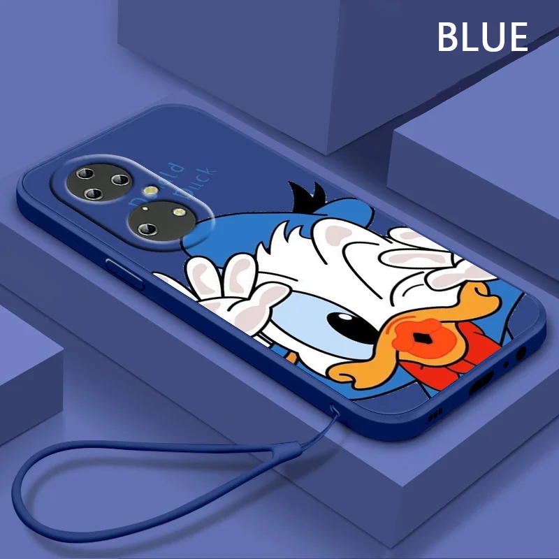 

NEW Disney Stitch Phone Case For Huawei P20 P20 PRO LITE 2019 P30 LITE PRO P40 P50 PRO LITE P Smart z pro Liquid Rope Soft Back