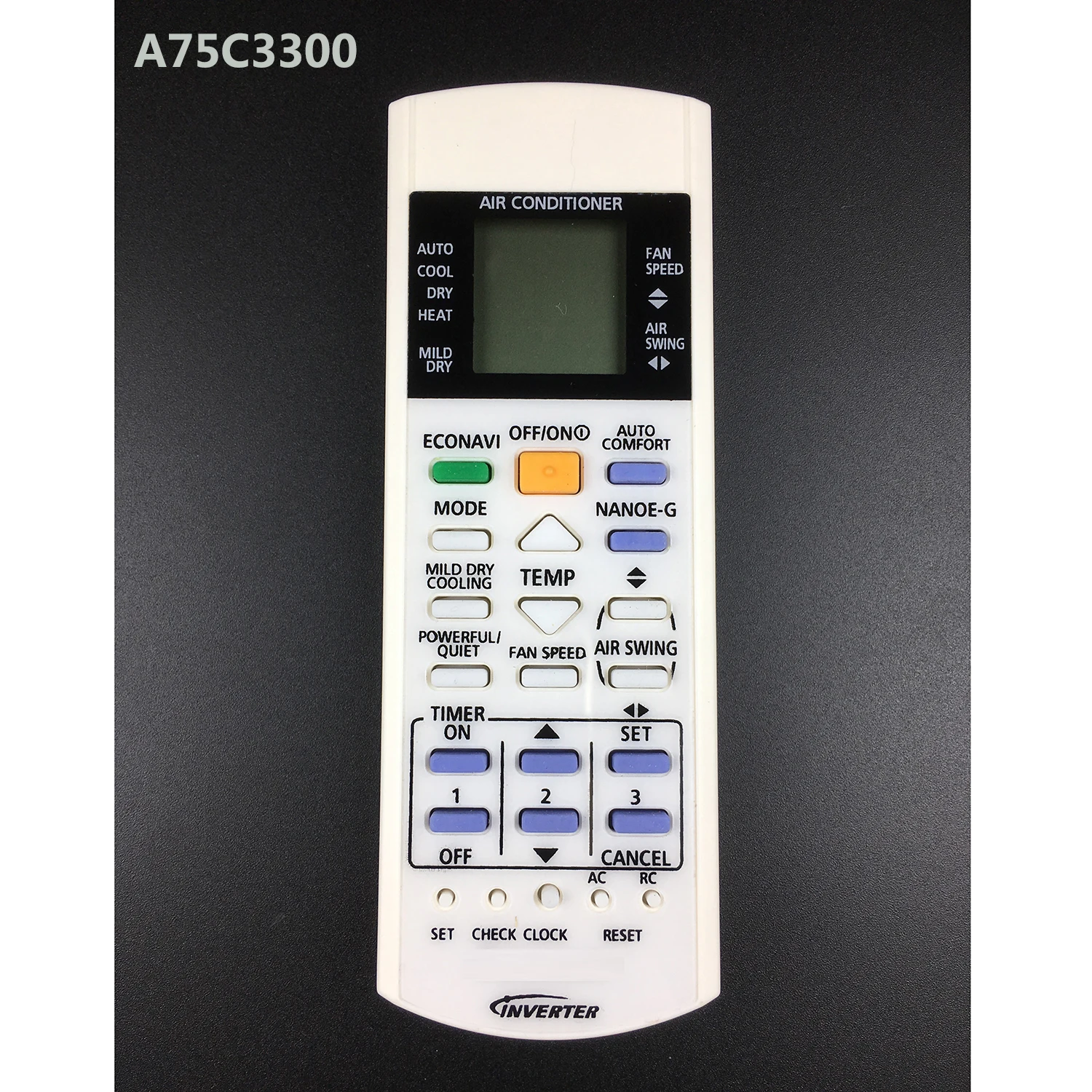 Пульт дистанционного управления A75C3300 для кондиционера Panasonic A75C3208 A75C3706 A75C3708 A75C3167 A75C3607 A75C3871 A75C3772