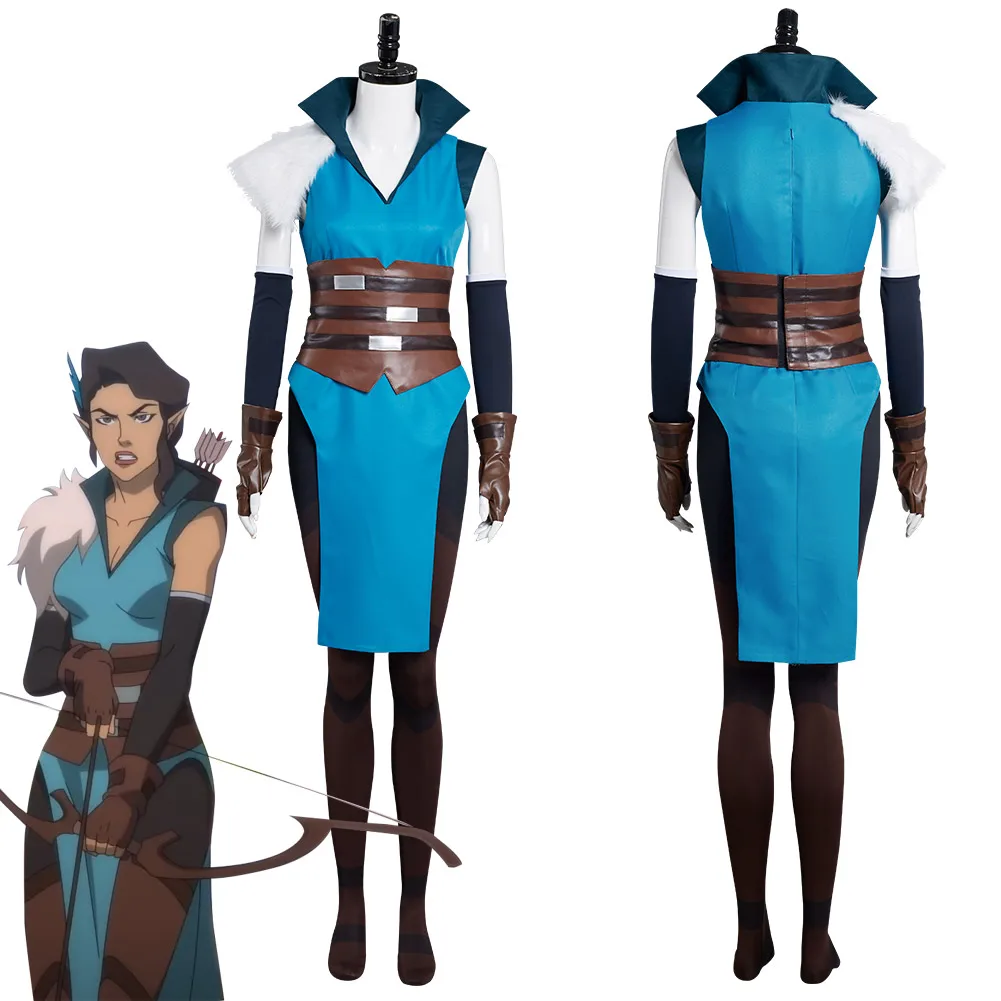 

Vox Machina - Vex'ahlia Женский карнавальный костюм на Хэллоуин