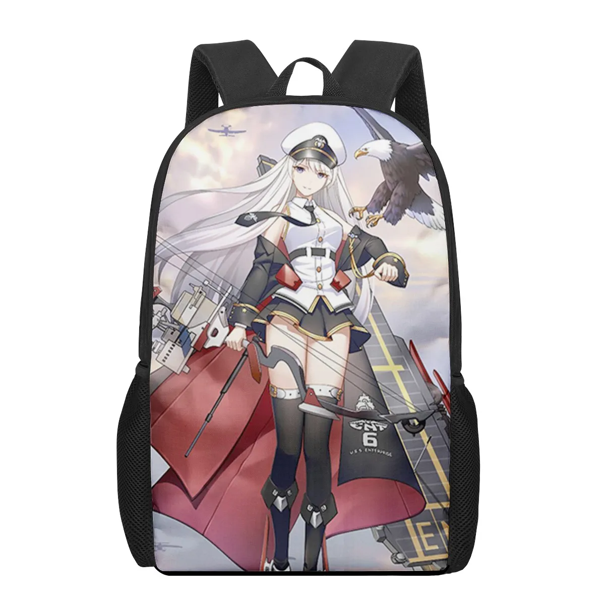 Azur Lane Cute cartoon Girl 3D Print School Bags for Teenage Girls Boys Casual Children Bookbags Kids Backpacks Student Book Bag