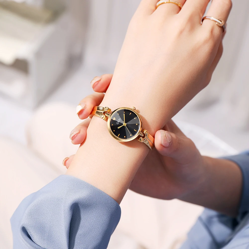 GEDI минималистичные серебристые женские часы лучший бренд класса люкс