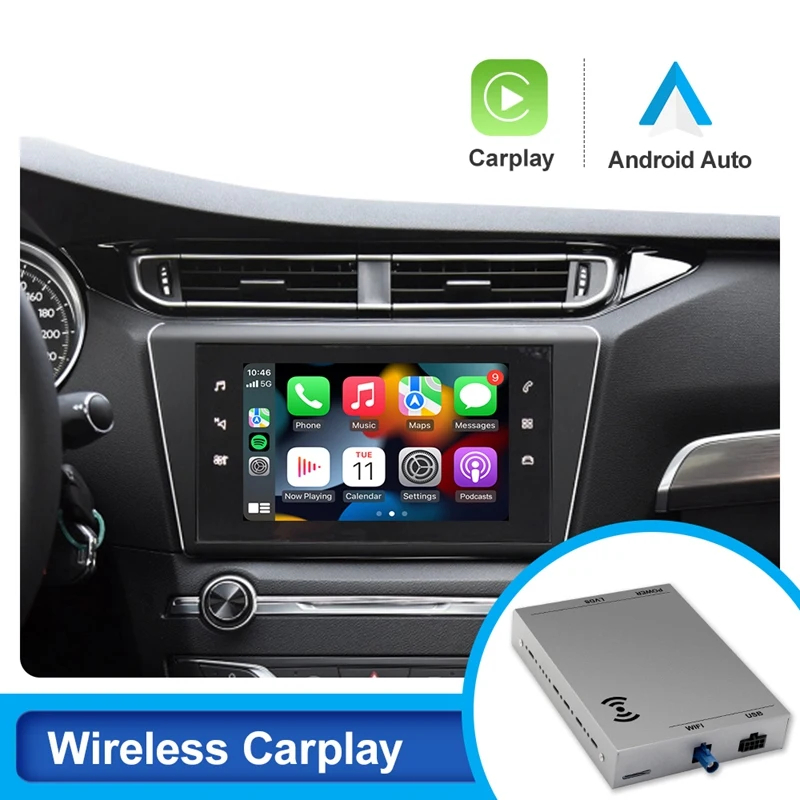 

Беспроводной Carplay Android для Citroen C4 SMEG Picasso DS4 DS3 308 508 NAC Android автоматический модуль коробка навигация Mirror Link
